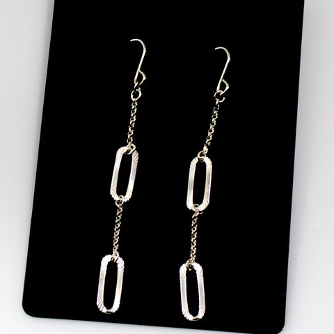 Align Earrings [sterling silver]