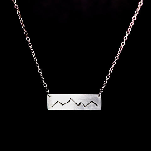 Mountain Minimalist Necklace